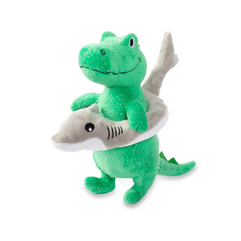 Fringe Studio Dog Squeaker Toy - Shark Week Rex