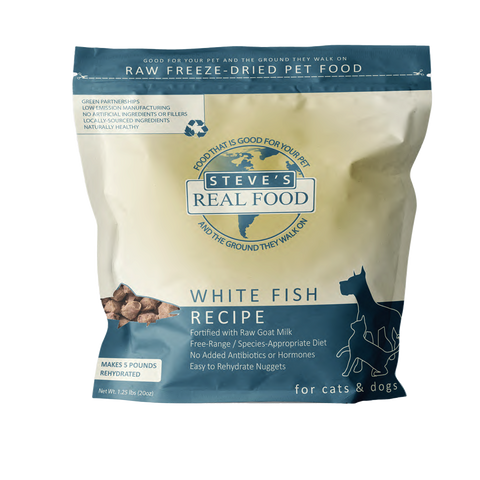 Steve's Real Food Freeze Dried Raw Nuggets - Whitefish