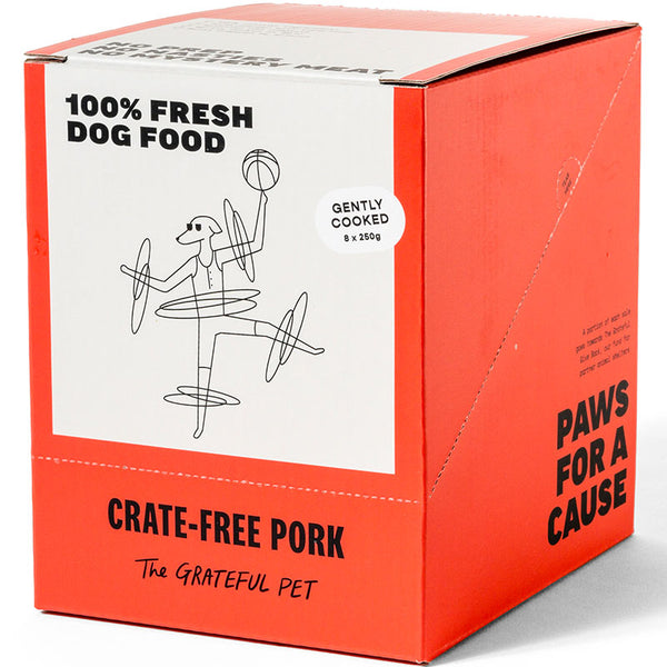 The Grateful Pet Gently Cooked Crate-free Pork