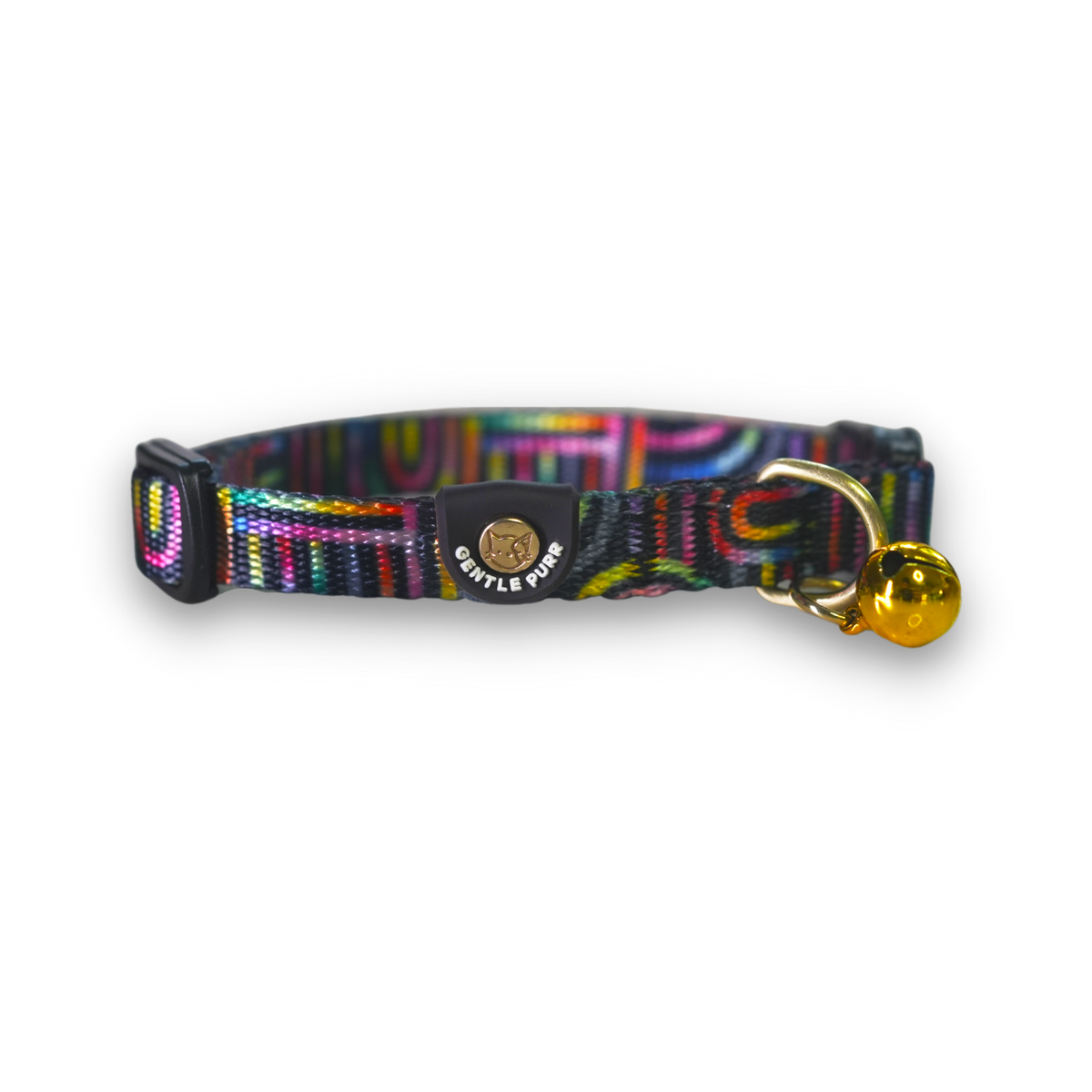 Gentle Purr Cat Collar Rainbow Maze Gentle Pet Store