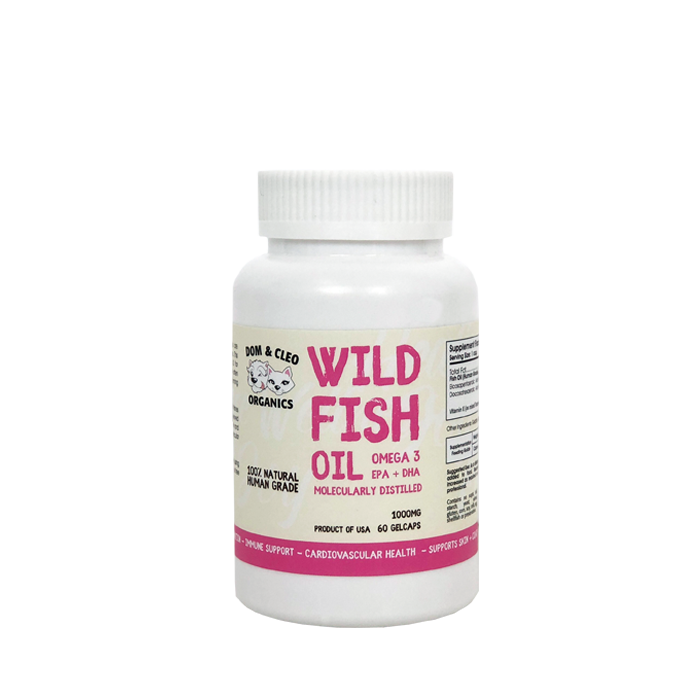 Dom & Cleo Organics Wild Fish Oil Supplement