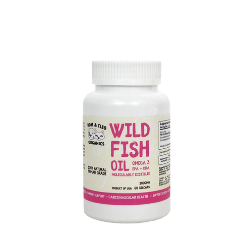 Dom & Cleo Organics Wild Fish Oil Supplement