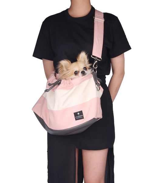 Monchouchou Black Mayonnaise Dog Messenger Bag