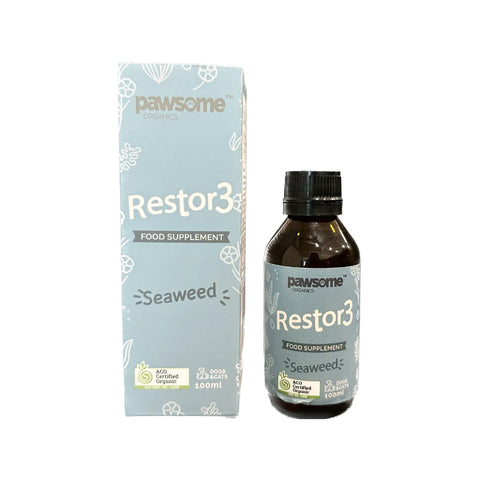 Pawsome Organics Supplement - Restor3 Seaweed