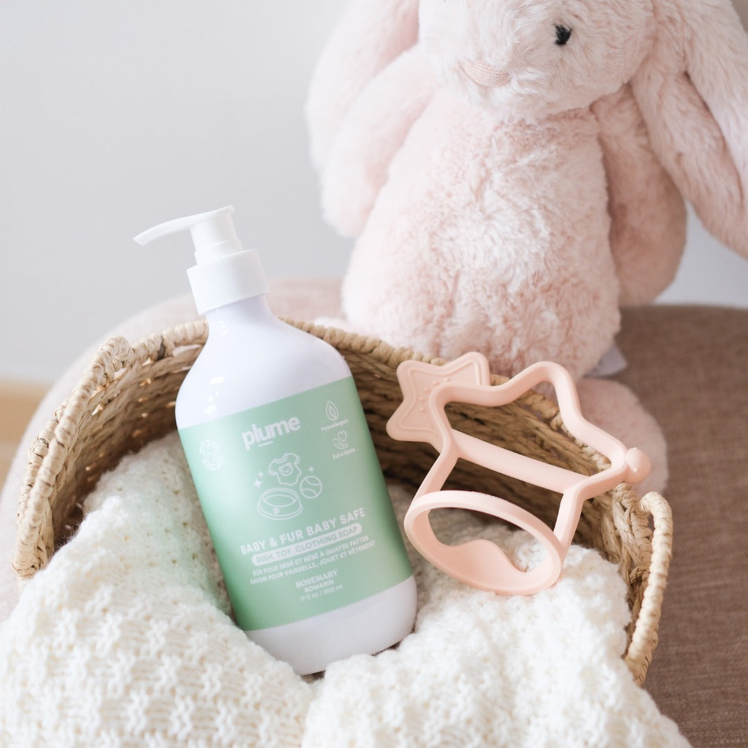 Plume Care | Dish, Toy & Clothing Soap - Baby & Fur Baby Safe