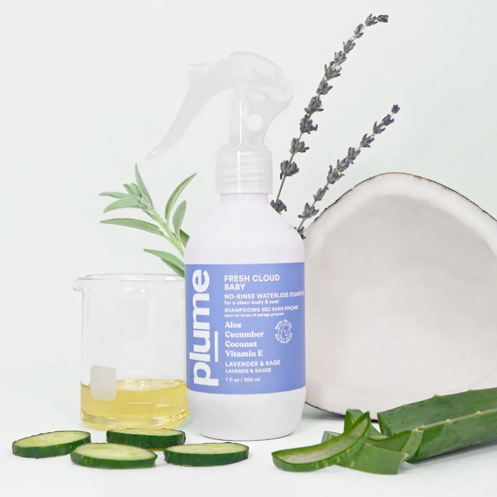 Plume Care | No-Rinse Waterless Shampoo for Sensitive Skin