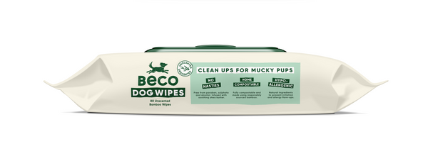 Beco Bamboo Dog Wipes | Unscented