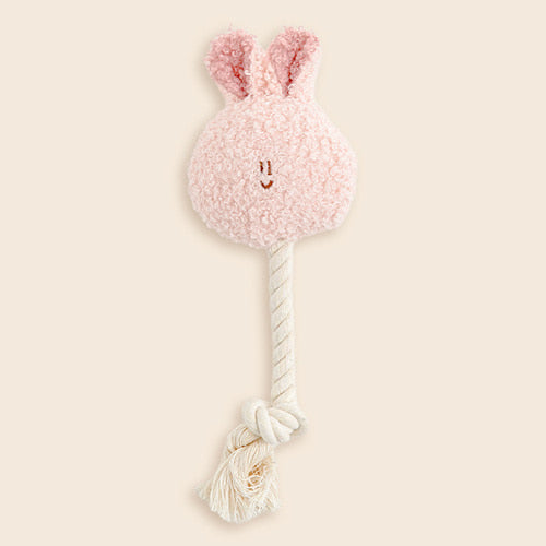 Bite Me Toy | BonBon Green Furry Friends Rope Tug Toy