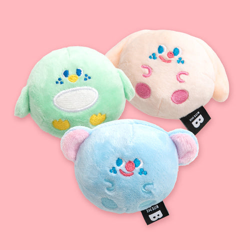 Bite Me Toy | Fluffy Friends Multi-Pack Ball Toy (3pcs)
