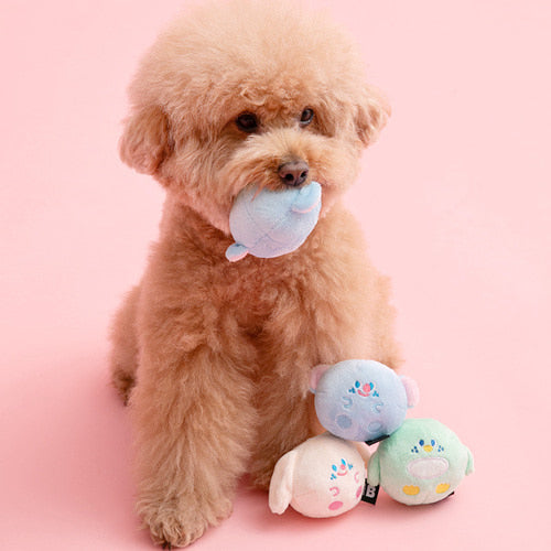 Bite Me Toy | Fluffy Friends Multi-Pack Ball Toy (3pcs)