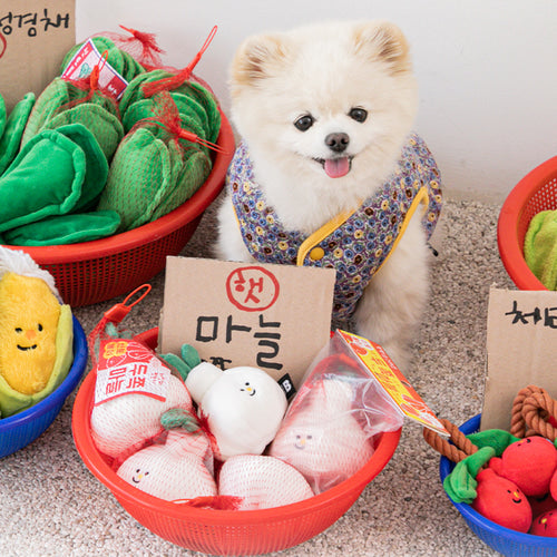 Bite Me Garlic Nosework Toy