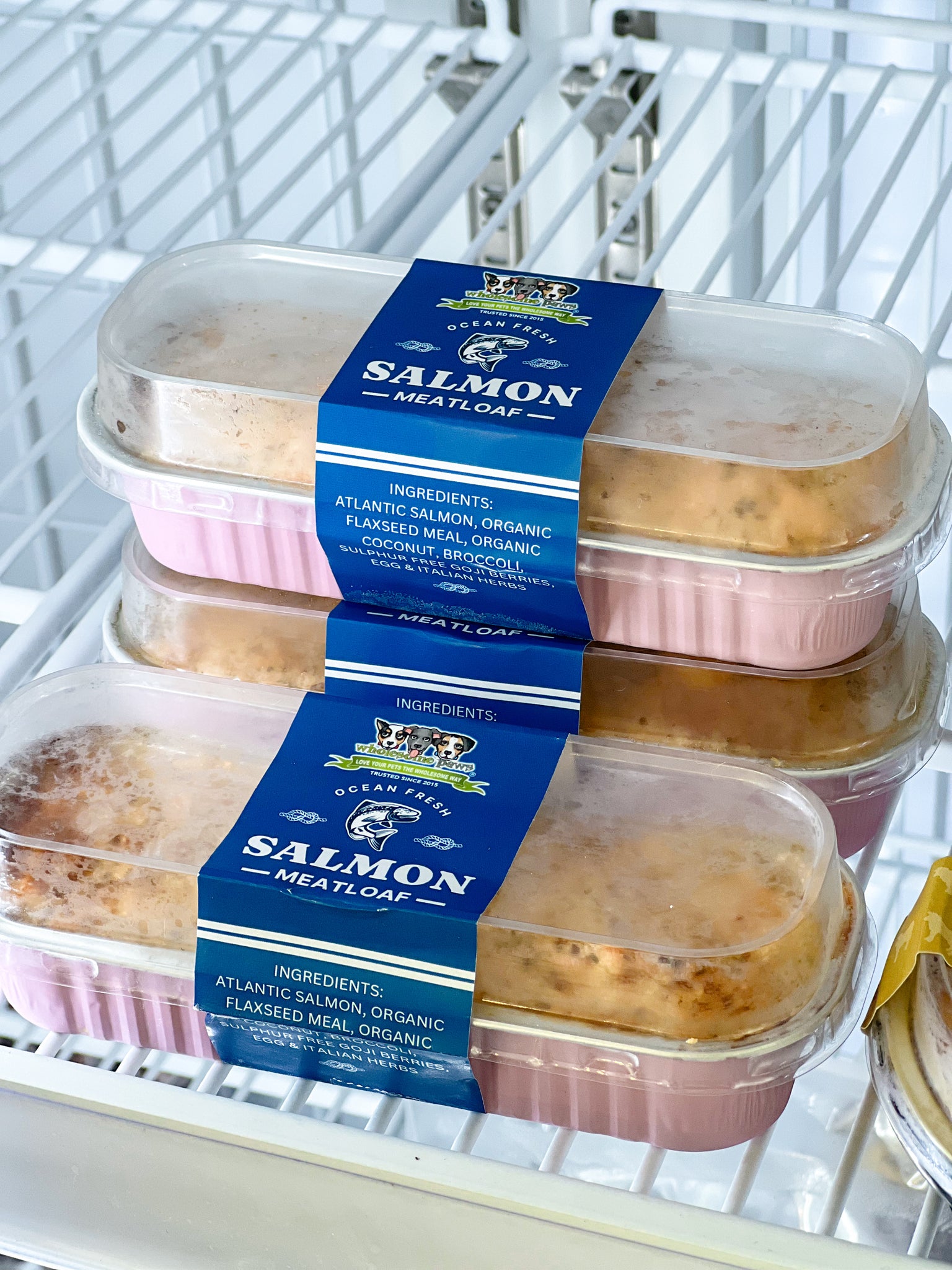 Wholesome Paws Salmon Meatloaf