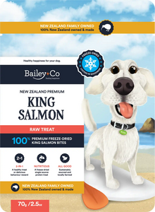 Bailey+Co Freeze Dried Dog Treat - Salmon Bite