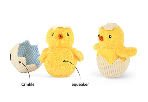 P.L.A.Y. Hippity Hoppity Dog Toy - Chick Me Out