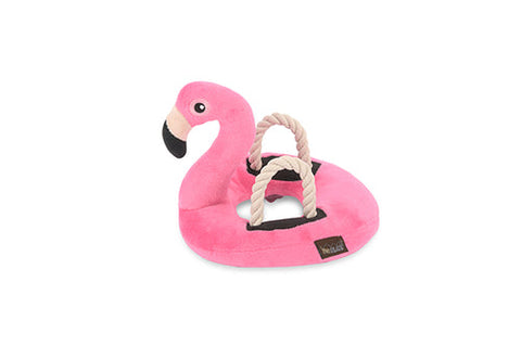 P.L.A.Y. Tropical Paradise Dog Toy - Flamingo Float