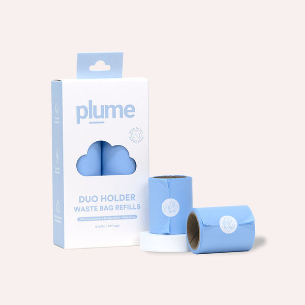 Plume Care The Duo Holder | Wet Wipe & Poo Bag Refill