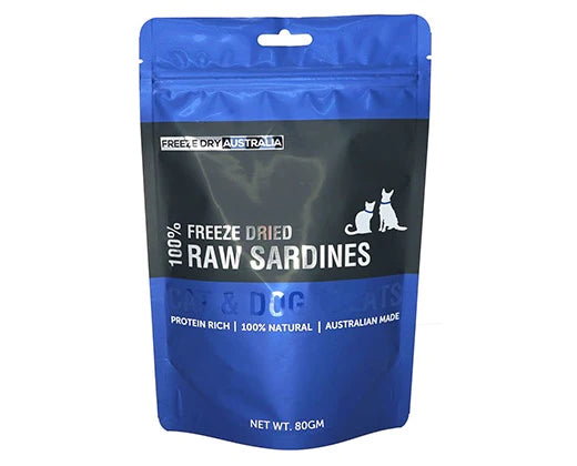 Freeze Dry Australia Freeze Dried Raw Whole Sardines