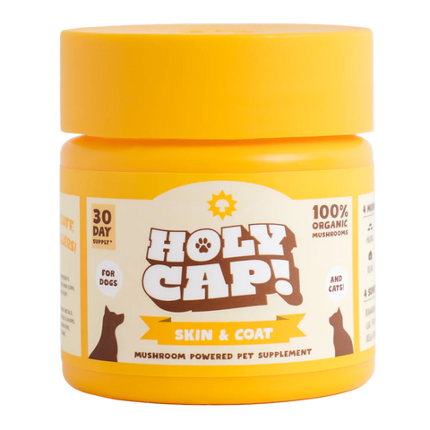HOLY CAP Mushroom Powered Supplement - Skin & Coat