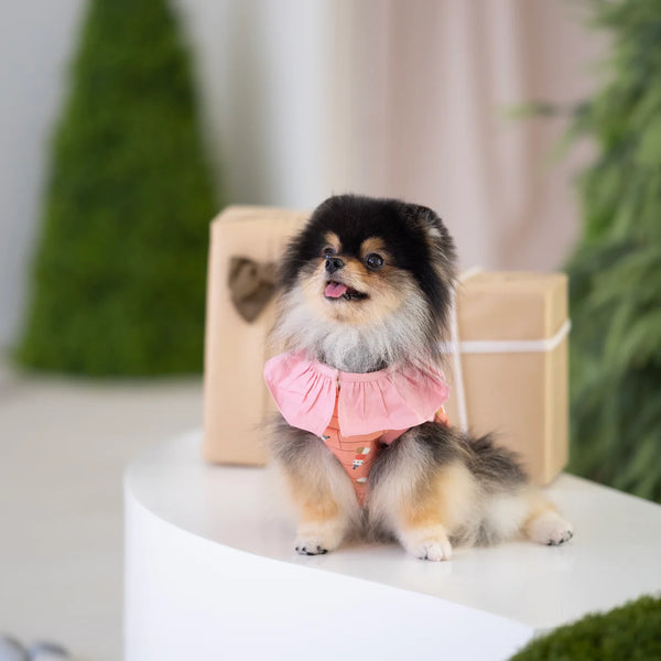 Ohpopdog Snowman Wonders Ruffles Dress Top