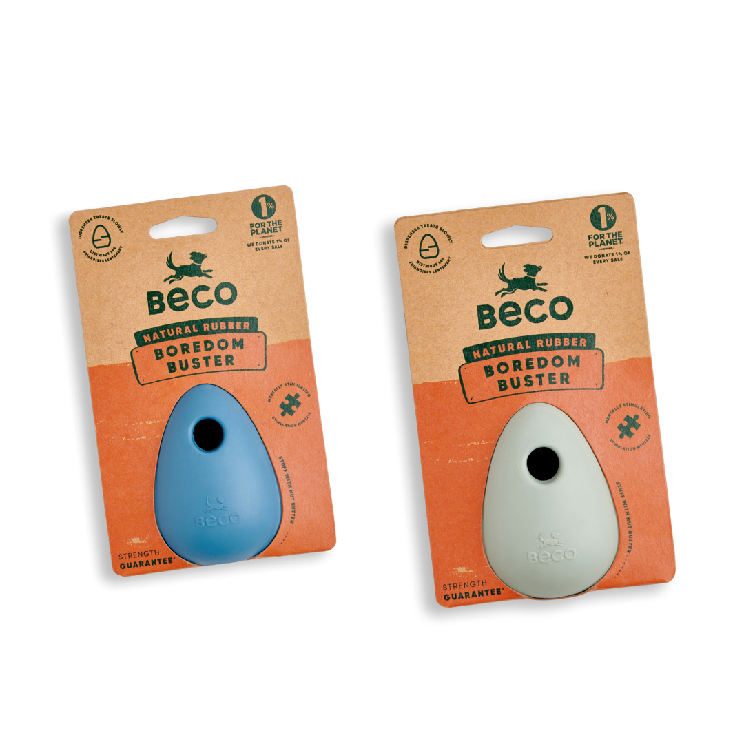 Beco Natural Rubber Boredom Buster Enrichment Toy