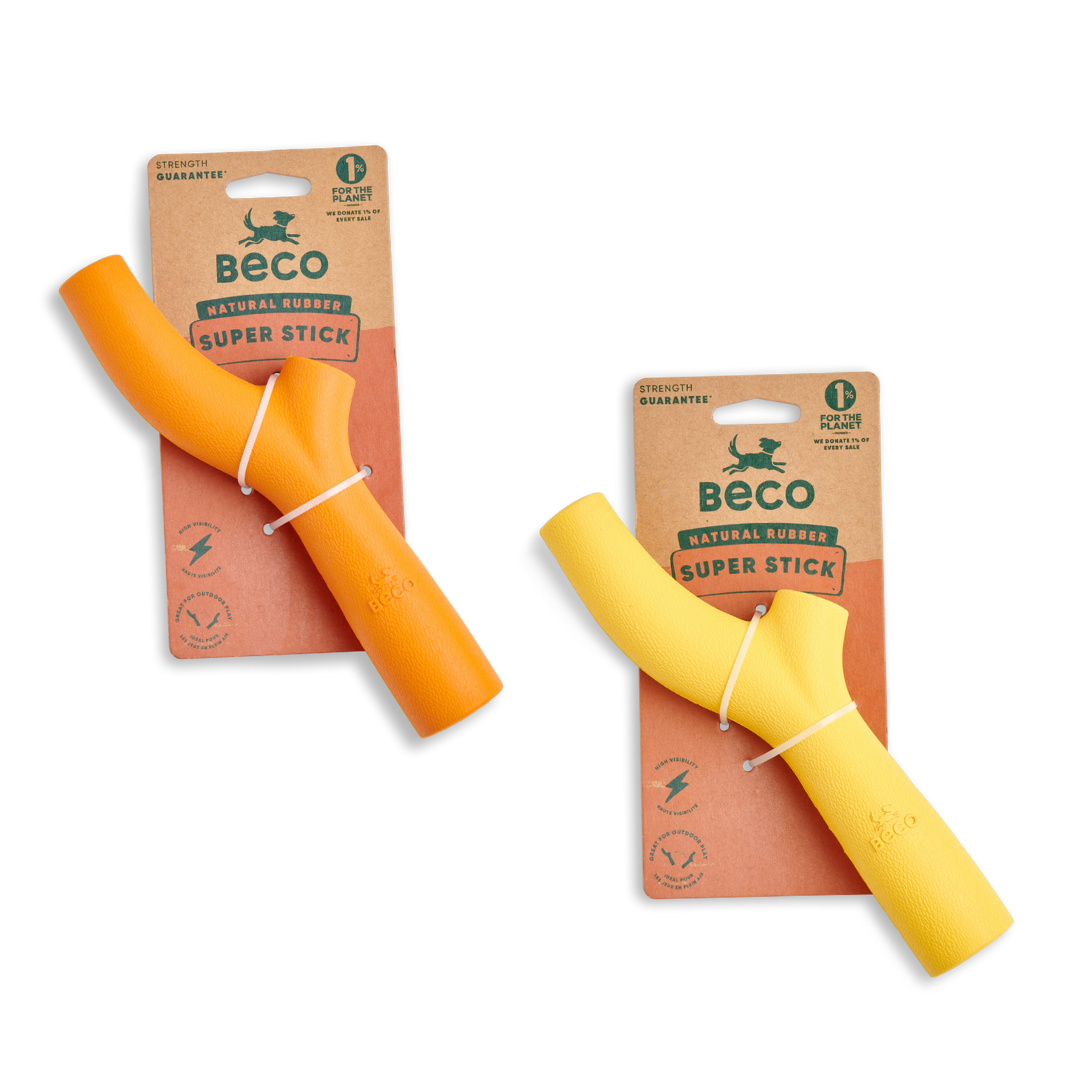 Beco Natural Rubber Super Stick Dog Toy