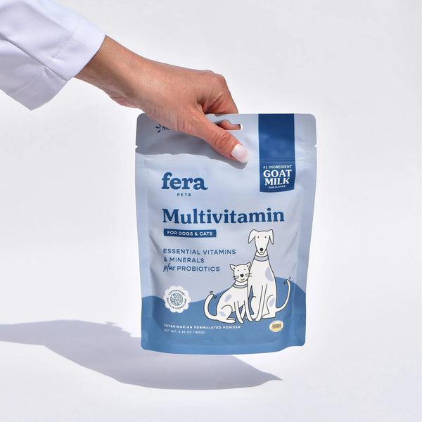 Fera Pet Organics Multivitamin Goat Milk Topper For Dogs And Cats