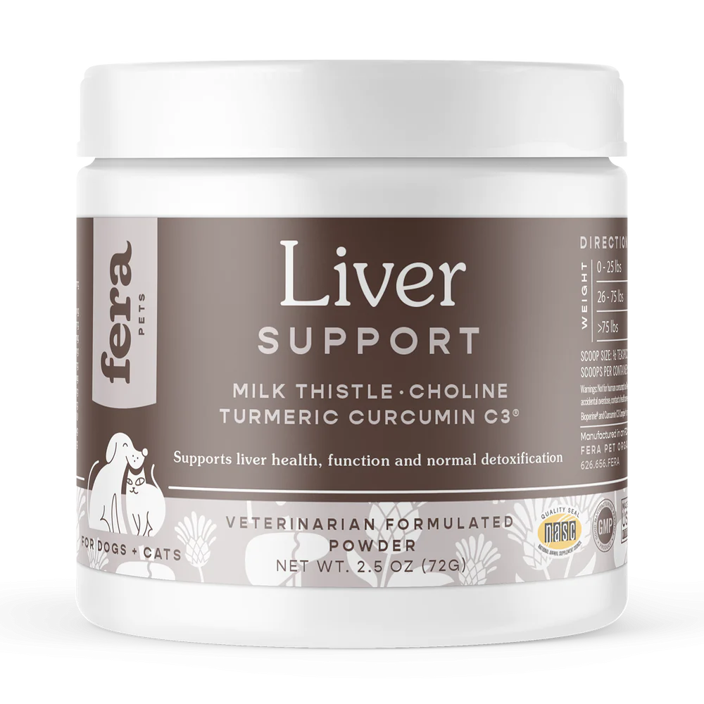 Fera Pet Organics Liver Support for Dogs & Cats