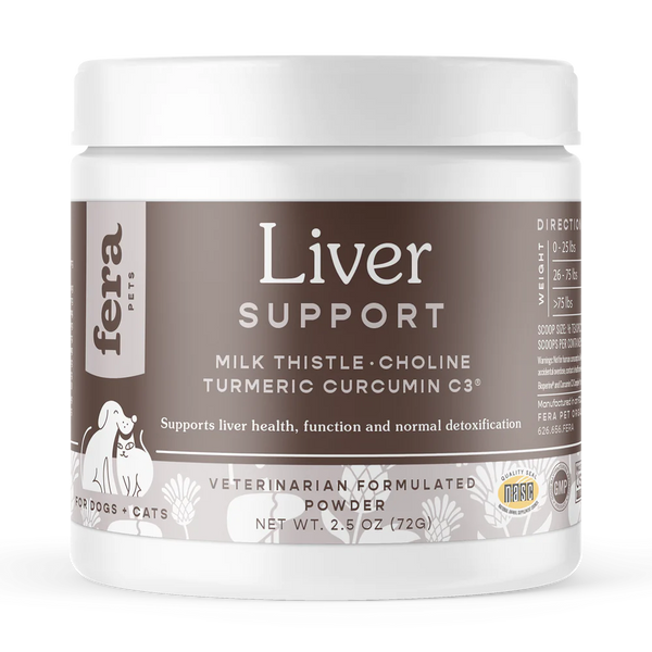 Fera Pet Organics Liver Support for Dogs & Cats