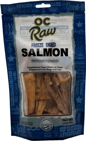 OC Raw Freeze Dried Raw Salmon Treats