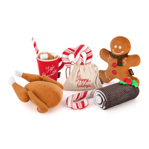 P.L.A.Y. Holiday Classic Dog Toys Set