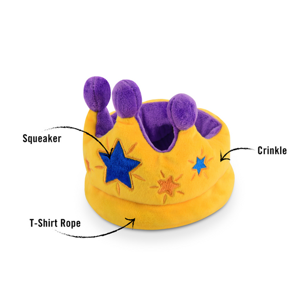 P.L.A.Y. Party Time Dog Toy - Canine Crown