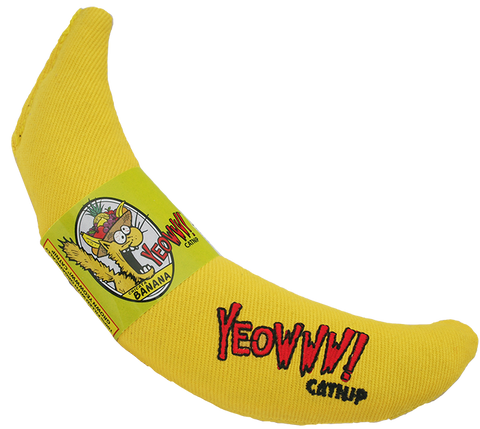 Yeowww! Banana Catnip Toy