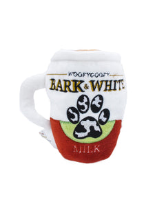 Woofy Goofy Bark & White Milk Tea Squeaker Toy