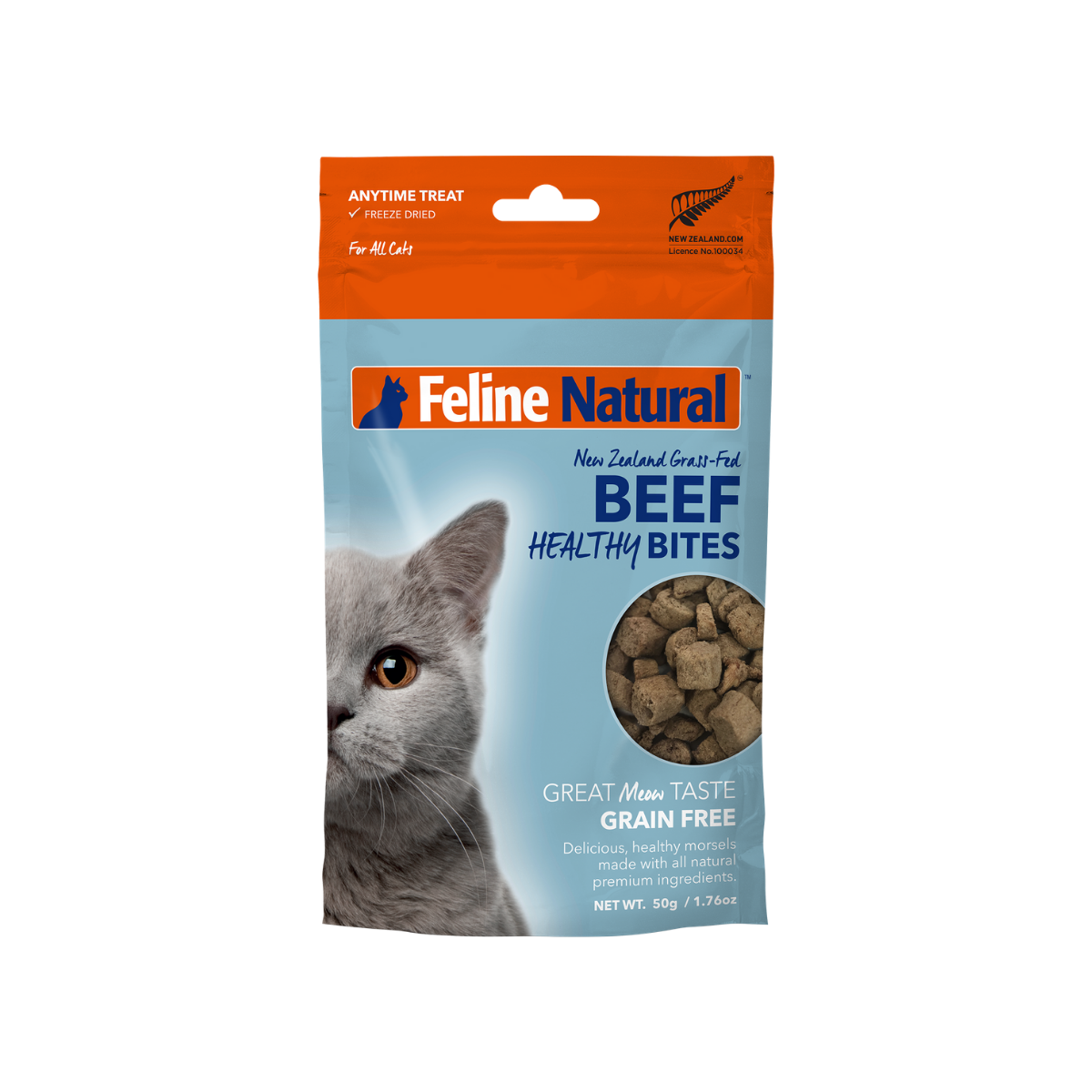 Feline Natural Freeze Dried Healthy Bites - Beef