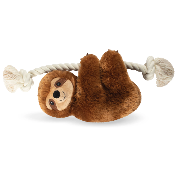 Fringe Studio Dog Squeaker Toy - Stanley Brown Sloth