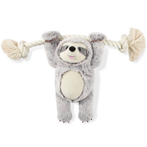 Fringe Studio Dog Squeaker Toy - Girly Sloth