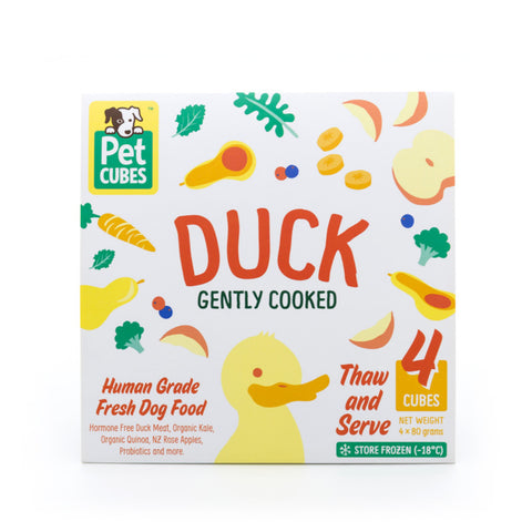 PetCubes Gently Cooked Dog Food - Duck