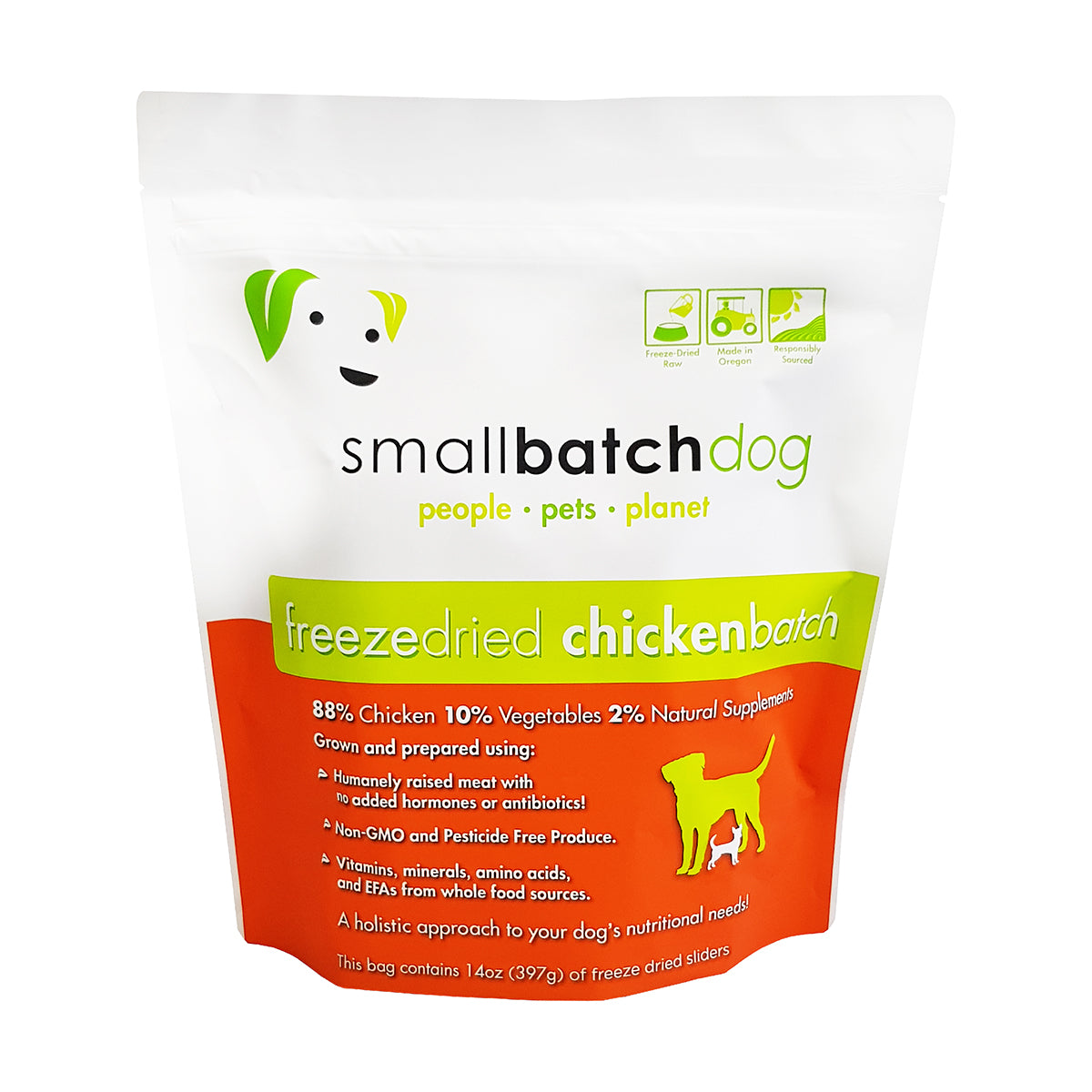 Smallbatch Freeze Dried Chicken Sliders for Dogs