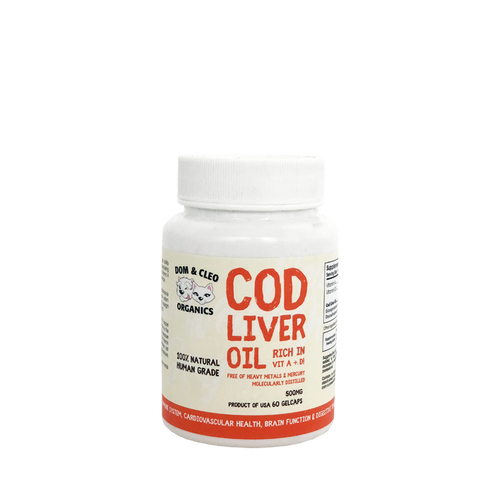 Dom & Cleo Organics Cod Liver Oil Supplement