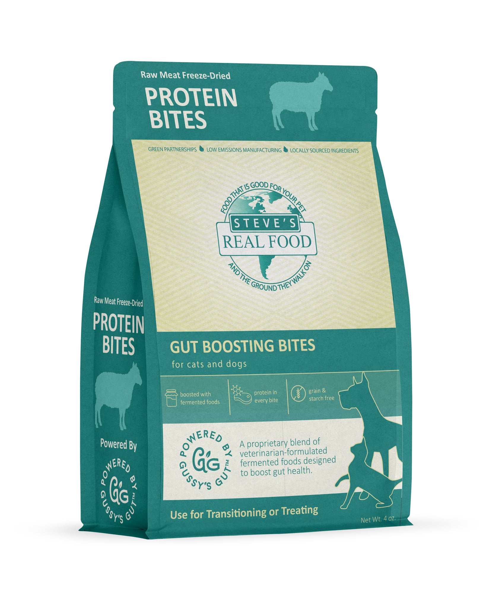 Steve's Real Food Freeze Dried Fermented Protein Bites - Lamb