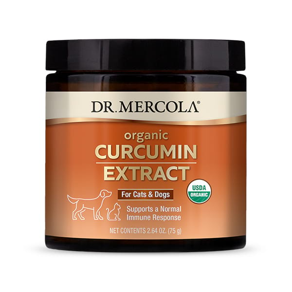 Dr Mercola Organic Curcumin Extract for Cats & Dogs