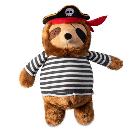 Fringe Studio Dog Squeaker Toy - Here for the Boo-ty Sloth