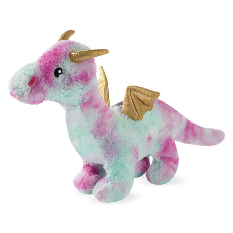 Fringe Studio Dog Squeaker Toy - Amethyst The Magenta Dragon