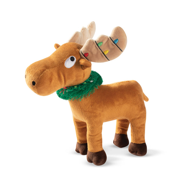 Fringe Studio Dog Squeaker Toy - Merry Chrismoose