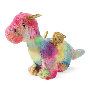 Fringe Studio Dog Squeaker Toy - Ember the Rainbow Dragon