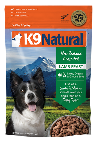 K9 Natural Freeze Dried Lamb Feast