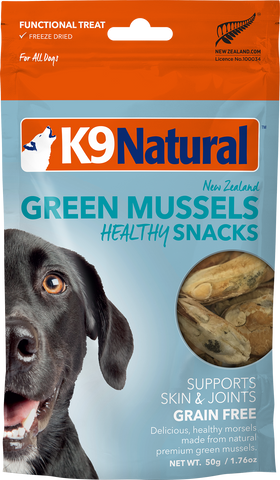 K9 Natural Freeze Dried Green-lipped Mussels