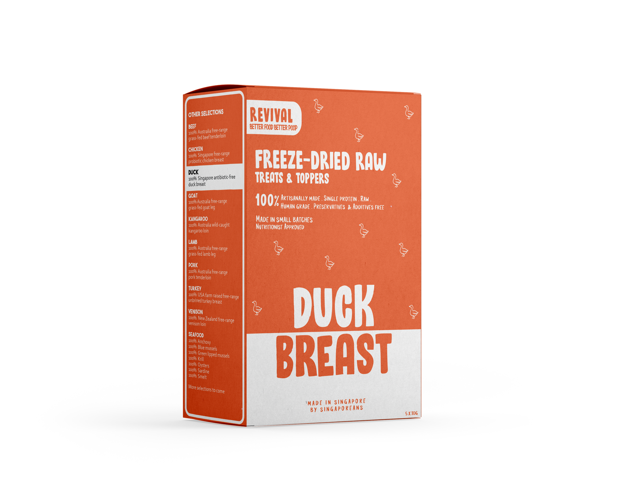 Pawspiracy Freeze Dried Duck Breast Bites
