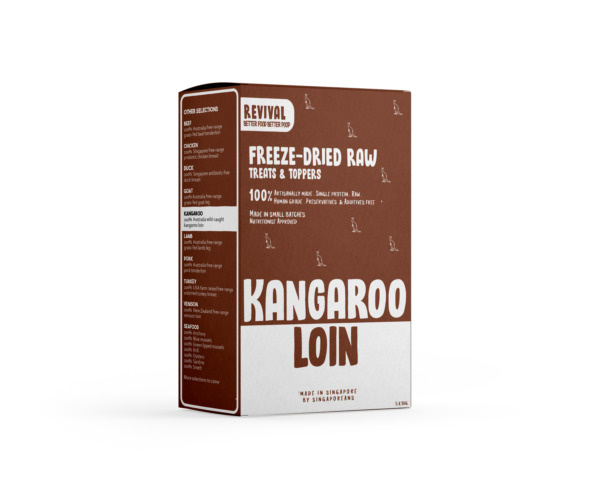 Pawspiracy Freeze Dried Kangaroo Loin Bites