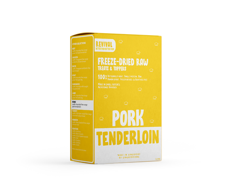 Pawspiracy Freeze Dried Pork Tenderloin Bites